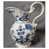 Blue Danube Blue Onion Pitcher