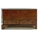 19th C Southern Dovetailed Blanket Chest