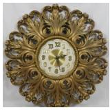 Mid Century Burwood Wall Clock 23"