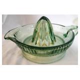 Uranium Glass Reamer 9 x 7