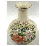 Vintage Japanese Satsuma Crackle Vase