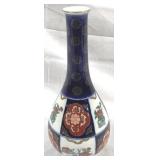 Japanese Imari Porcelain Vase - 12" tall