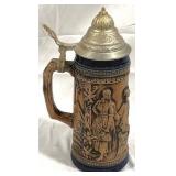 Vintage Gerz German Beer Stein w/ lid
