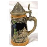 Vintage Gerz German Beer Stein w/ lid