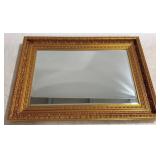 Vintage Gold Wall Mirror 34 x 46