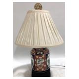 Oriental Porcelain Table Lamp 20"