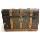 Vintage Dome Top Trunk - 20" x 30" x 19"