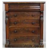 Antique Scottish chest of drawers