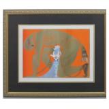 SAMPSON AND DELILAH PRINT BY ERTE