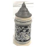 Vintage German Beer Stein w/ lid