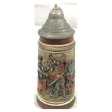 Vintage German Beer Stein w/ lid