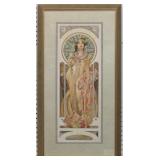 DRY IMPERIAL PRINT BY ALPHONSE MUCHA