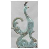 Mid Century California Peacock 14" Figure
