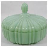 Jadeite Candy w/ Lid 5.5"