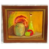 Framed Oil on Canvas Still Life by Bernice Talbott