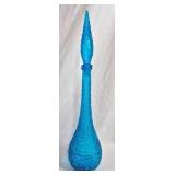 Empoli Electric Blue Genie Bottle 22"