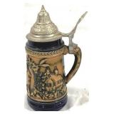 Vintage German Beer Stein w/ lid