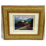 Framed Oil on Board signed by Perez