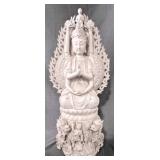 Dehua Porcelain Thousand Arms Kuan Yin Statue