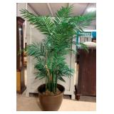 Large Faux Plant w/ planter