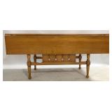 Vintage Maple Harvest Table w/ Drop Leaves