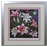 LILIES I SIGNED VANGOGH LIMITED EDITION PRINT