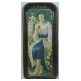 Vintage Coca Cola Metal Tray 19x9