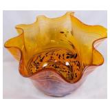 Large Murano Art Glass Bowl 11x13