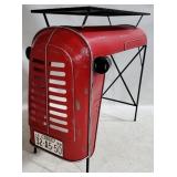 Metal Tractor Grill Bar Table 40 x 42 x 24