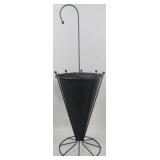Mid Century Metal Umbrella Stand 29.5"