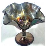 Fenton Birds & Cherries Carnival Compote