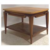 Lane MCM Walnut Inlay End Table