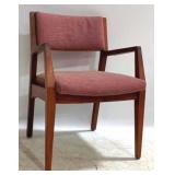 Mid Century Walnut Arm Chair