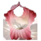 Victorian Art Glass Peachblow Vase