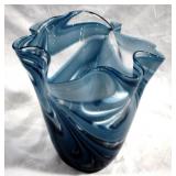 Art Glass Vase 9" x 10"