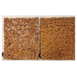 Pair Large Metal Wall Art - 45 x 38 (each)