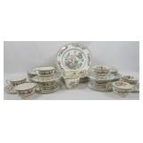 40pc Johnson Bros Indian Tree China Set