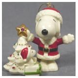 Lenox Snoopy Ornament 3.5"