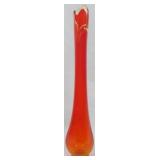 LE Smith Persimmon 17" Swung Vase