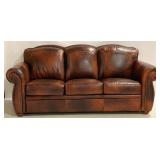 Leather Italia Arizona Marco Leather Sofa