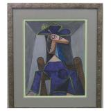 PORTRAIT DE FEMME GICLEE BY PABLO PICASSO