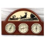 Wall Barometer w/ Stag 14 x 9