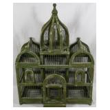 Decorative Wooden Birdcage 27" tall