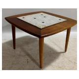 Mid-Century Mosaic Tile Top Table