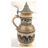 Vintage Marzi & Remy German Beer Stein w/ lid