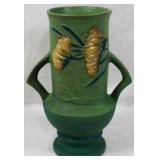 Roseville Freesia Pottery Vase 10.5