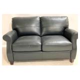 Leather Loveseat by Leather Italia