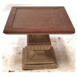 Wood Table - 17" x 20" x 20"