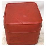 Vintage Ottoman - 14" x 15" x 15"