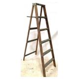 Wood Ladder - 67" x 21"